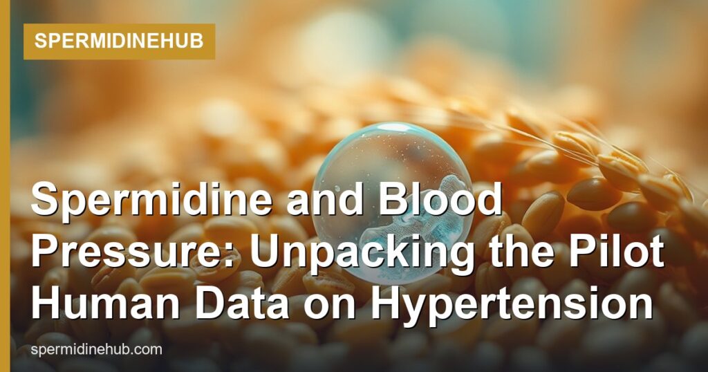 Spermidine and Blood Pressure: Unpacking the Pilot Human Data on Hypertension - SpermidineHub