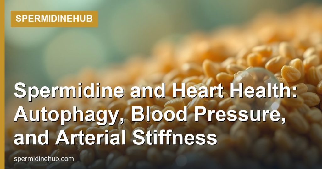 Spermidine and Heart Health: Autophagy, Blood Pressure, and Arterial Stiffness - SpermidineHub