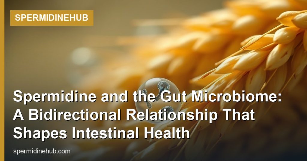 Spermidine and the Gut Microbiome: A Bidirectional Relationship That Shapes Intestinal Health - SpermidineHub