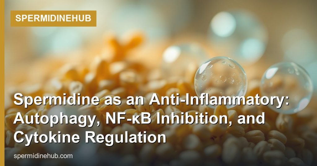 Spermidine as an Anti-Inflammatory: Autophagy, NF-κB Inhibition, and Cytokine Regulation - SpermidineHub