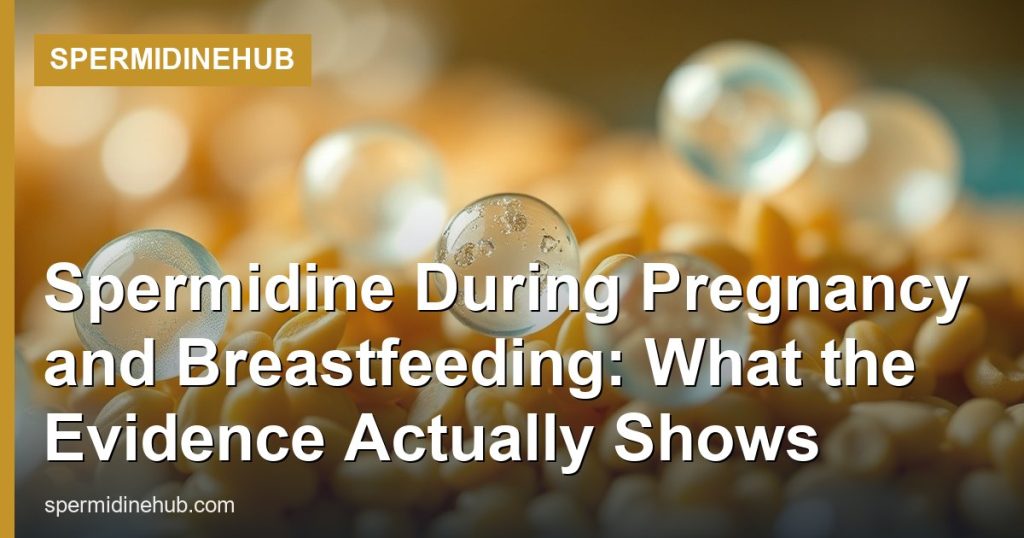 Spermidine During Pregnancy and Breastfeeding: What the Evidence Actually Shows - SpermidineHub
