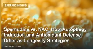 Spermidine vs. NAC: How Autophagy Induction and Antioxidant Defense Differ as Longevity Strategies