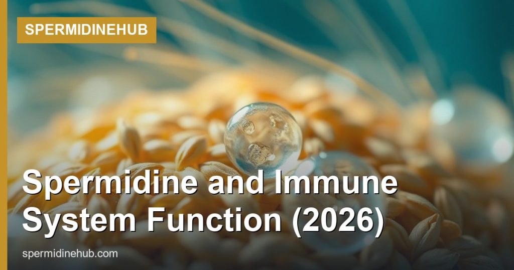 Spermidine and Immune System Function (2026) - SpermidineHub