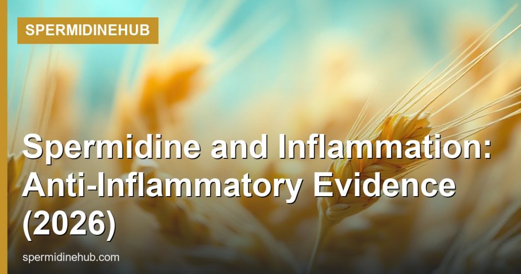 Spermidine and Inflammation: Anti-Inflammatory Evidence (2026) - SpermidineHub