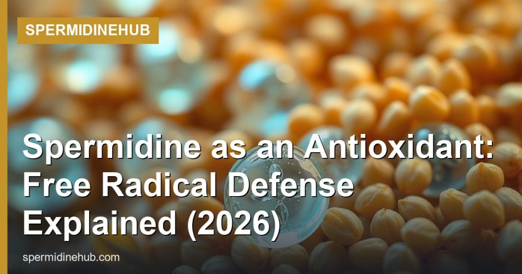 Spermidine as an Antioxidant: Free Radical Defense Explained (2026) - SpermidineHub